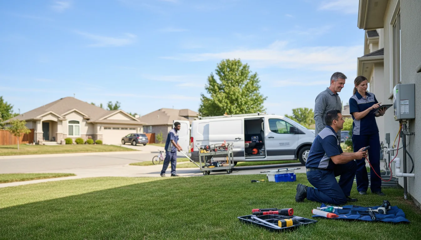 Tankless water heater service in Robersonville, NC